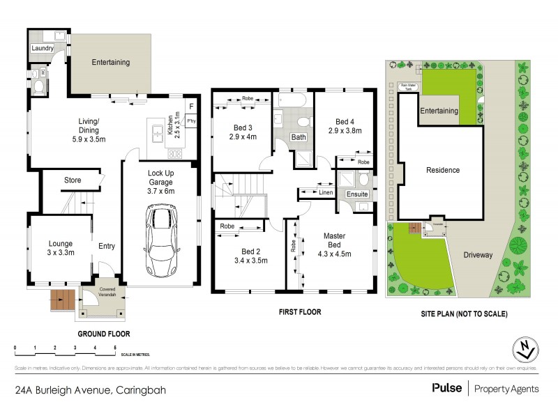 24a Burleigh Avenue, Caringbah NSW 2229 Floorplan