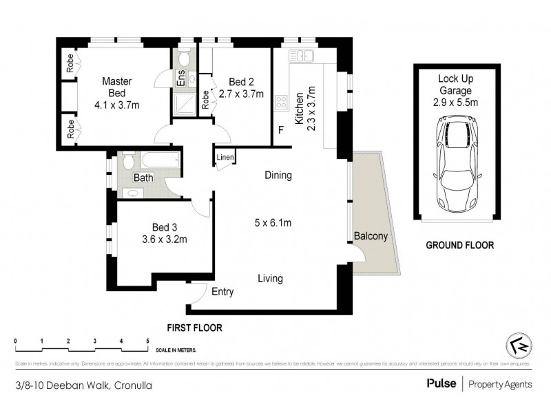 3/8-10 Deeban Walk, Cronulla NSW 2230 Floorplan