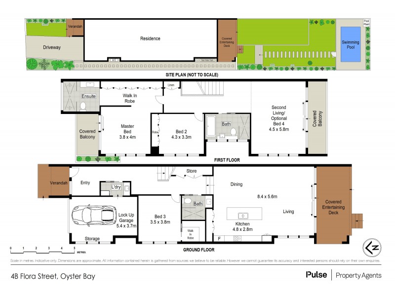 4B Flora Street, Oyster Bay NSW 2225 Floorplan
