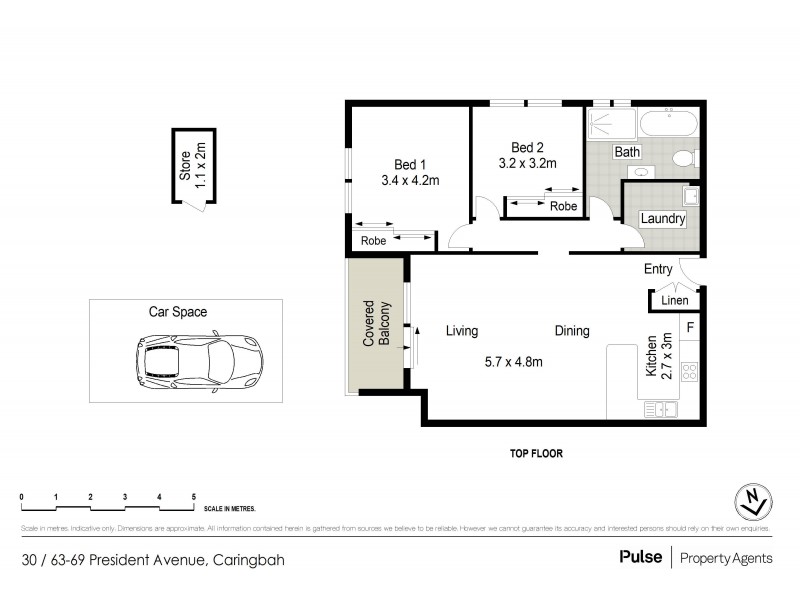 30/63-69 President Avenue, Caringbah NSW 2229 Floorplan