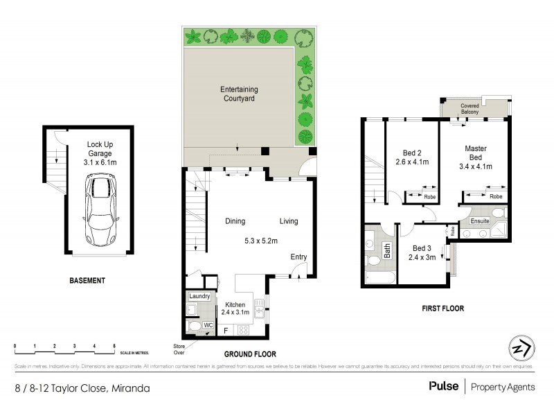 8/8-12 Taylor Close, Miranda NSW 2228 Floorplan