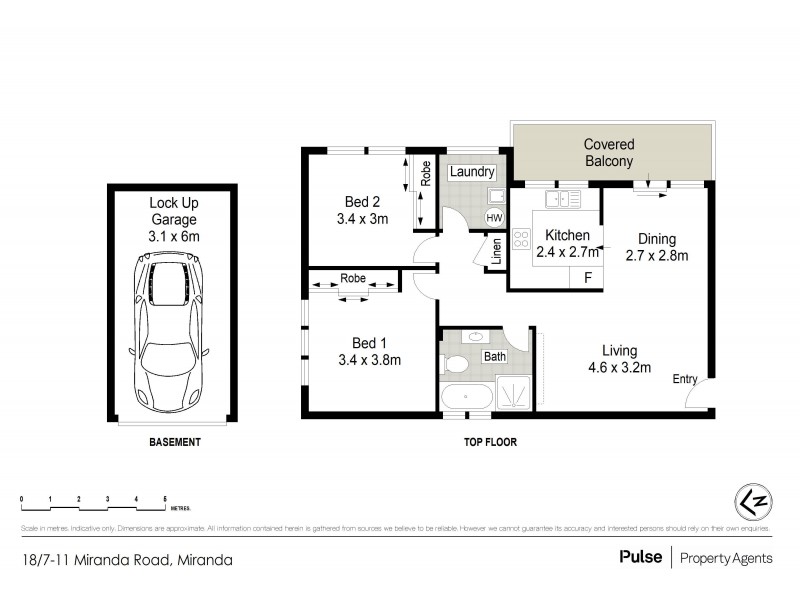 18/7-11 Miranda Road, Miranda NSW 2228 Floorplan