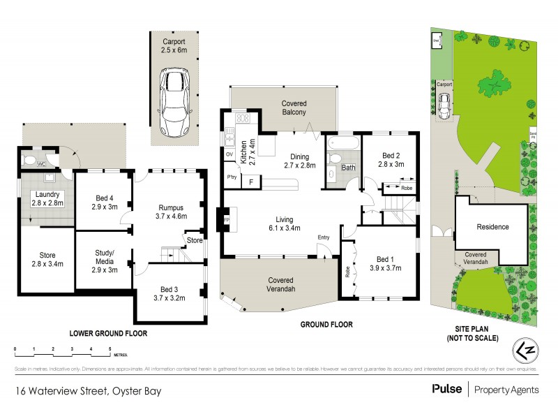 16 Waterview Street, Oyster Bay NSW 2225 Floorplan