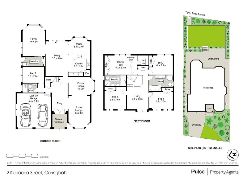 2 Kanoona Street, Caringbah South NSW 2229 Floorplan