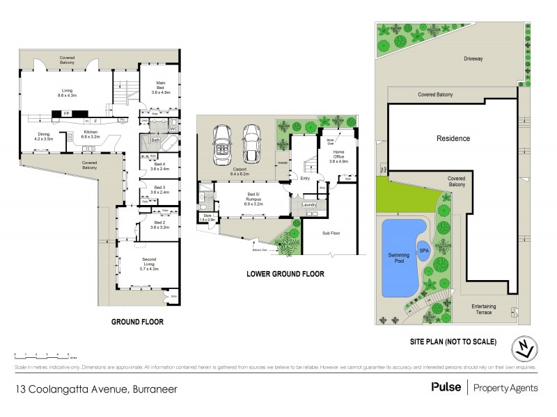 13 Coolangatta Avenue, Burraneer NSW 2230 Floorplan