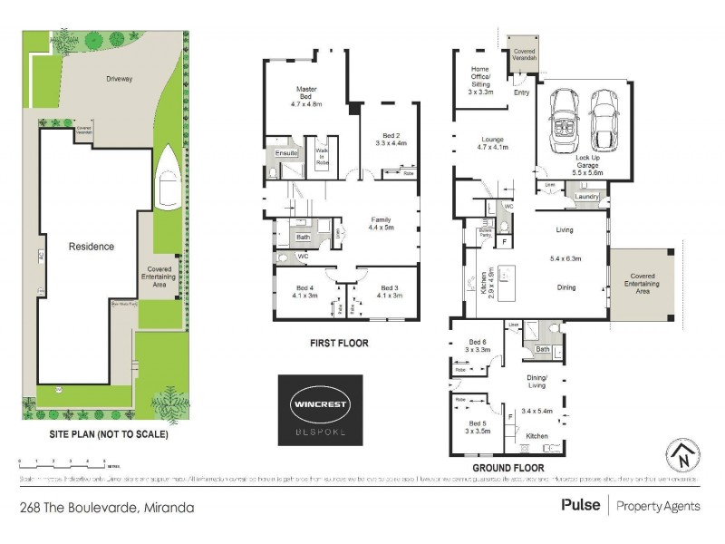 268 The Boulevarde, Miranda NSW 2228 Floorplan