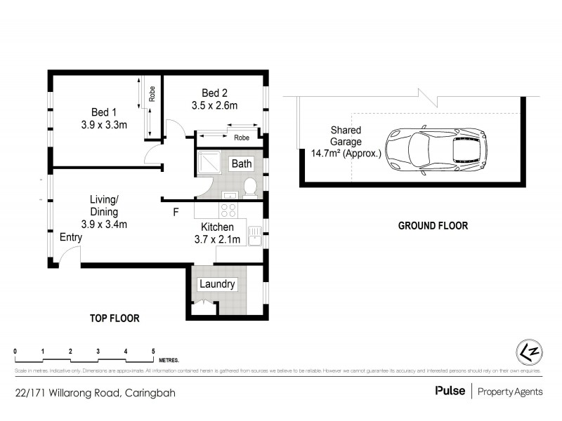 22/171 Willarong Road, Caringbah NSW 2229 Floorplan