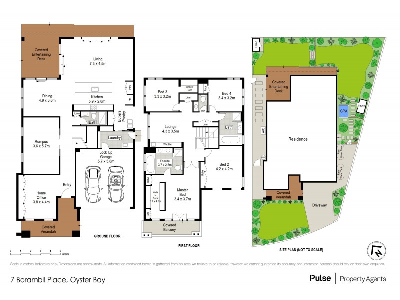7 Borambil Place, Oyster Bay NSW 2225 Floorplan