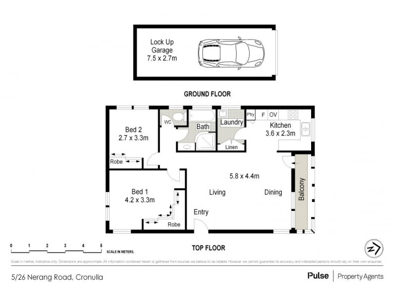 5/26 Nerang Road, Cronulla NSW 2230 Floorplan