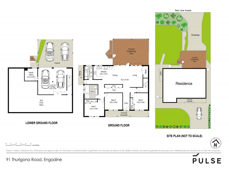 91 Thurlgona Road, Engadine NSW 2233 Floorplan