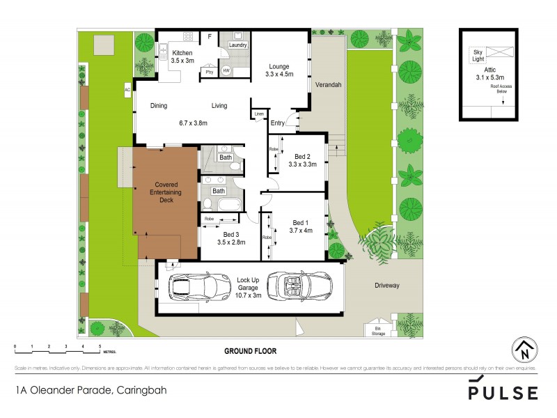 1A Oleander Parade, Caringbah NSW 2229 Floorplan
