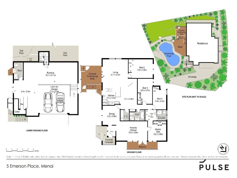 5 Emerson Place, Menai NSW 2234 Floorplan