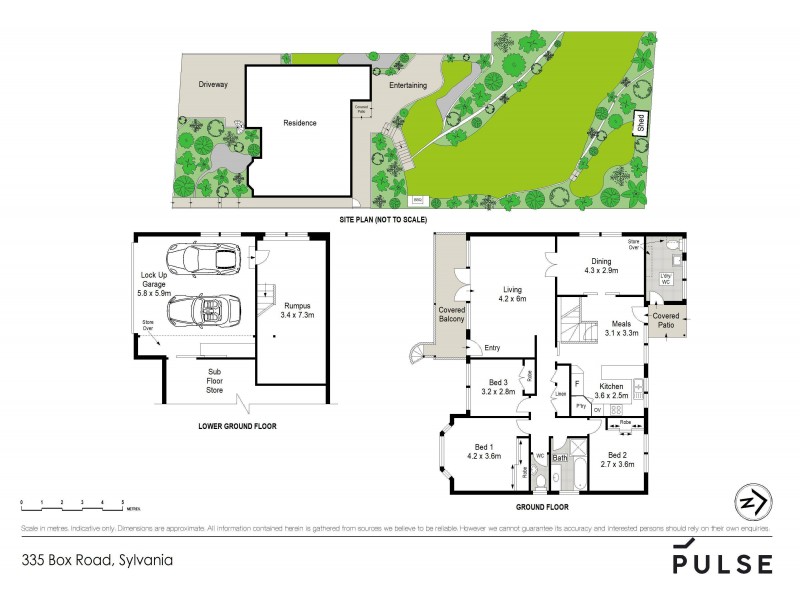 335 Box Road, Sylvania NSW 2224 Floorplan