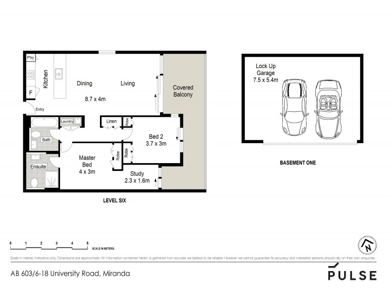 AB.603/6 University Road, Miranda NSW 2228 Floorplan