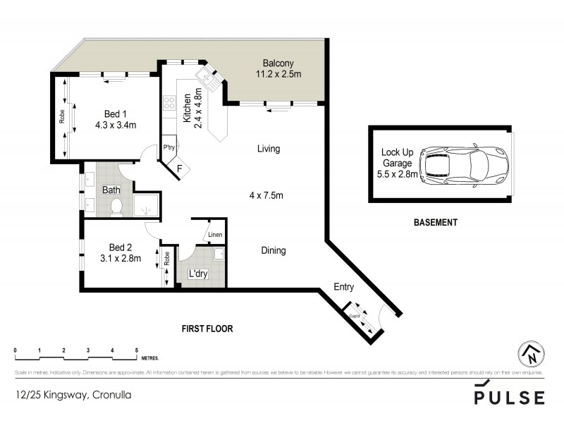 12/25-35 Kingsway, Cronulla NSW 2230 Floorplan