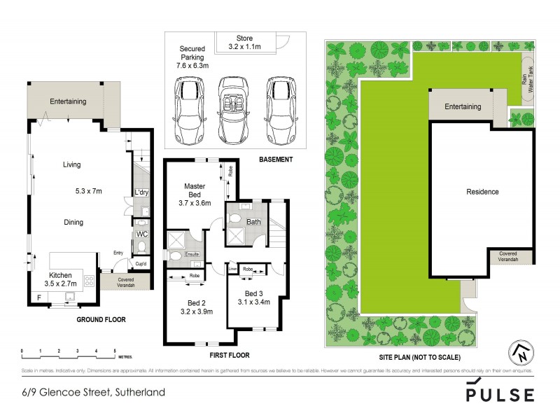 6/9 Glencoe Street, Sutherland NSW 2232 Floorplan