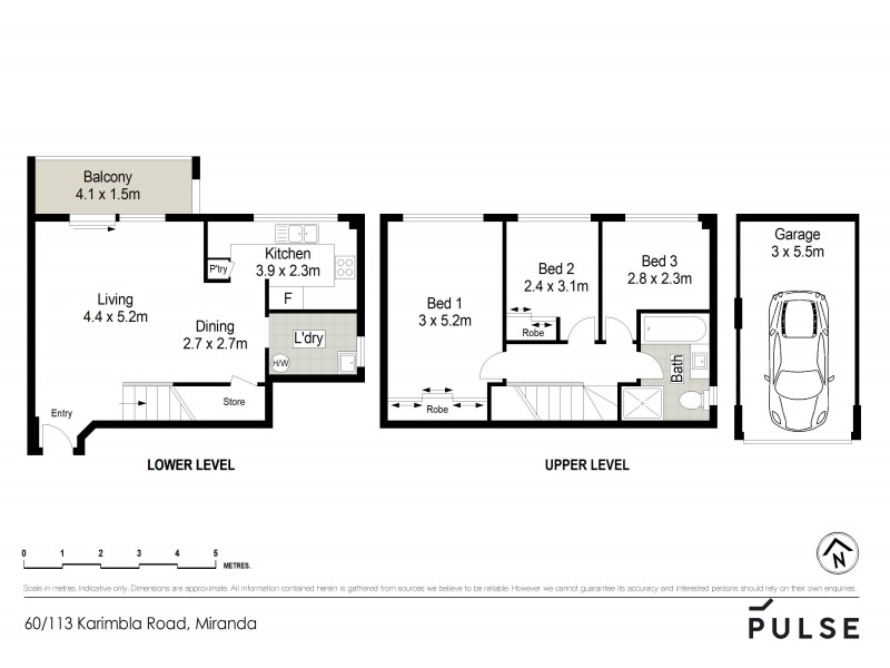 60/113 Karimbla Road, Miranda NSW 2228 Floorplan
