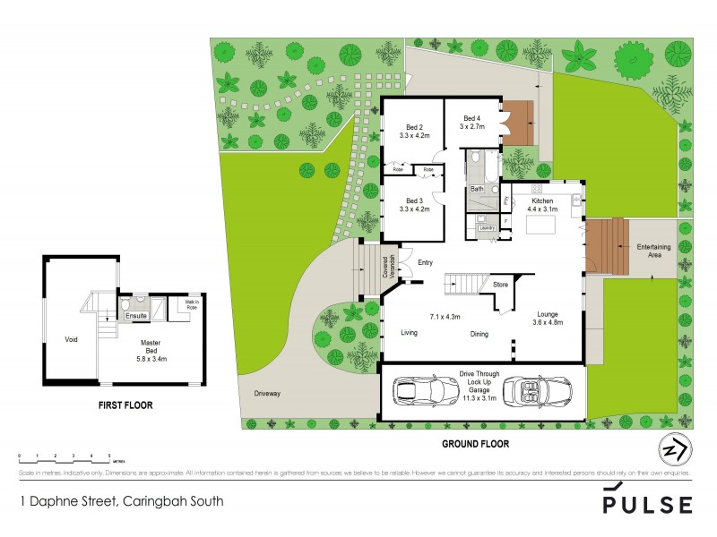 1 Daphne Street, Caringbah South NSW 2229 Floorplan
