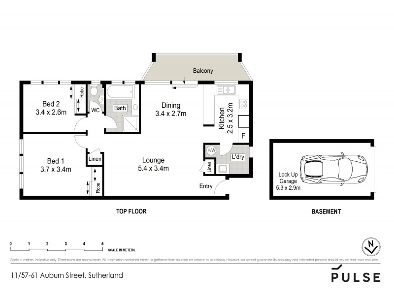 11/57-61 Auburn Street, Sutherland NSW 2232 Floorplan
