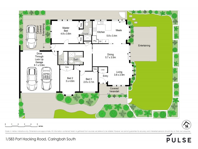 1/583 Port Hacking Road, Caringbah South NSW 2229 Floorplan