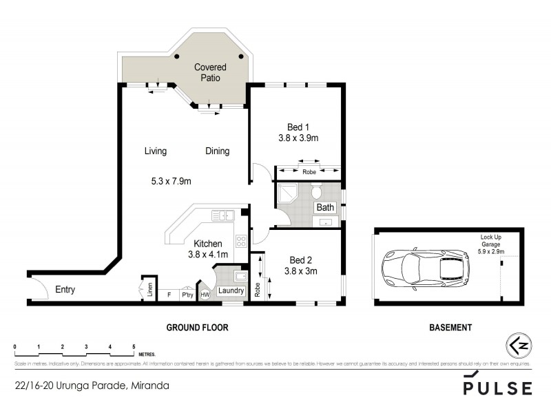 22/16-20 Urunga Parade, Miranda NSW 2228 Floorplan