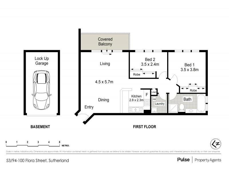 53/94-100 Flora Street, Sutherland NSW 2232 Floorplan