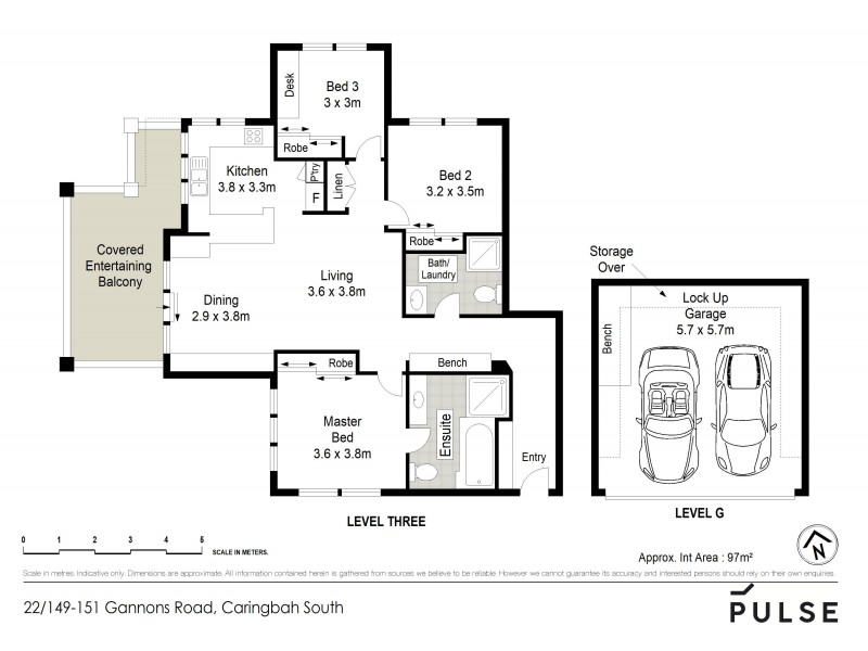 22/149 Gannons Road, Caringbah South NSW 2229 Floorplan