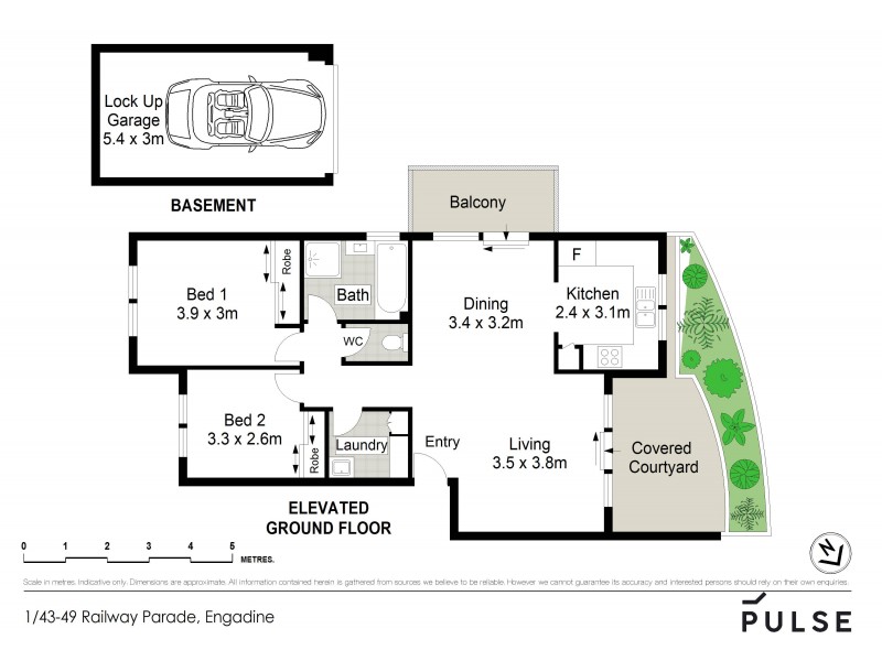 1/43-49 Railway Parade, Engadine NSW 2233 Floorplan