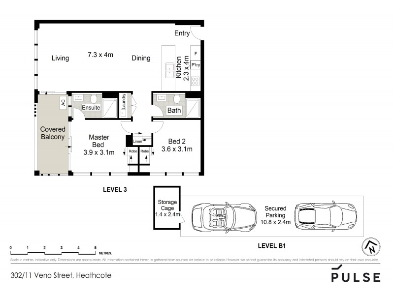 302/11 Veno Street, Heathcote NSW 2233 Floorplan