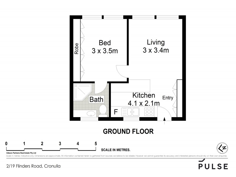 2/19 Flinders Road, Cronulla NSW 2230 Floorplan