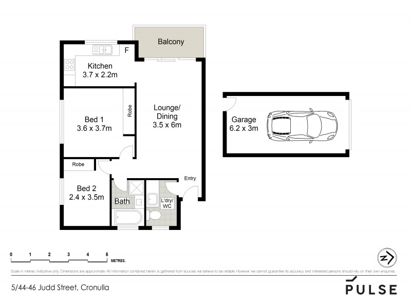 5/44 Judd Street, Cronulla NSW 2230 Floorplan