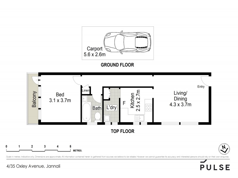 4/35 Oxley Avenue, Jannali NSW 2226 Floorplan