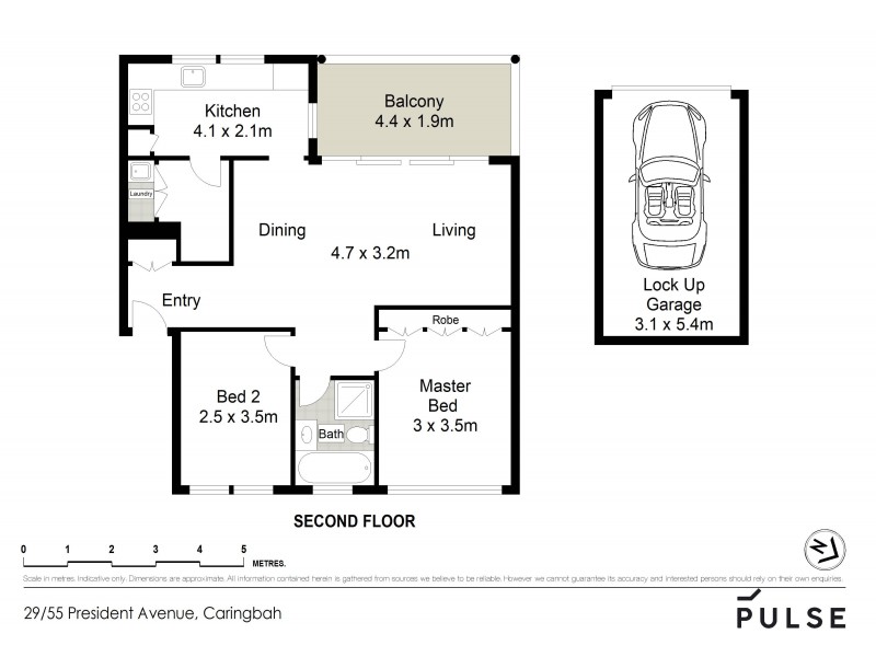 29/55-61 President Avenue, Caringbah NSW 2229 Floorplan