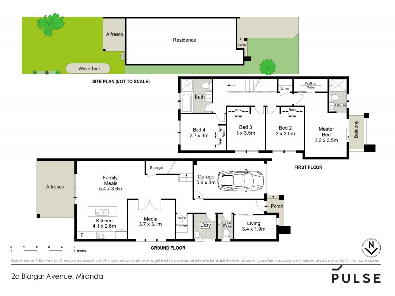 2a Biargar Avenue, Miranda NSW 2228 Floorplan