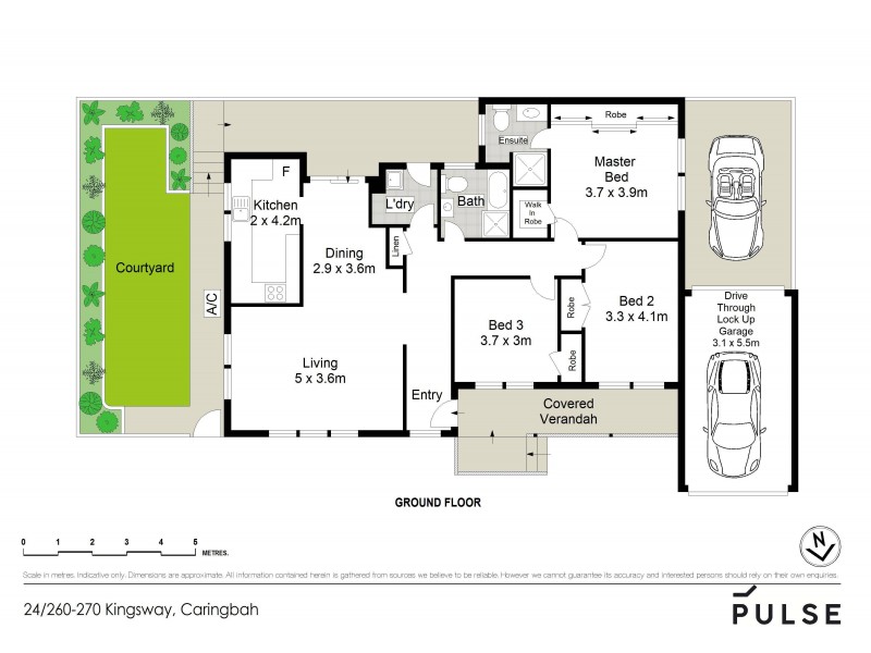 24/260-270 Kingsway, Caringbah NSW 2229 Floorplan