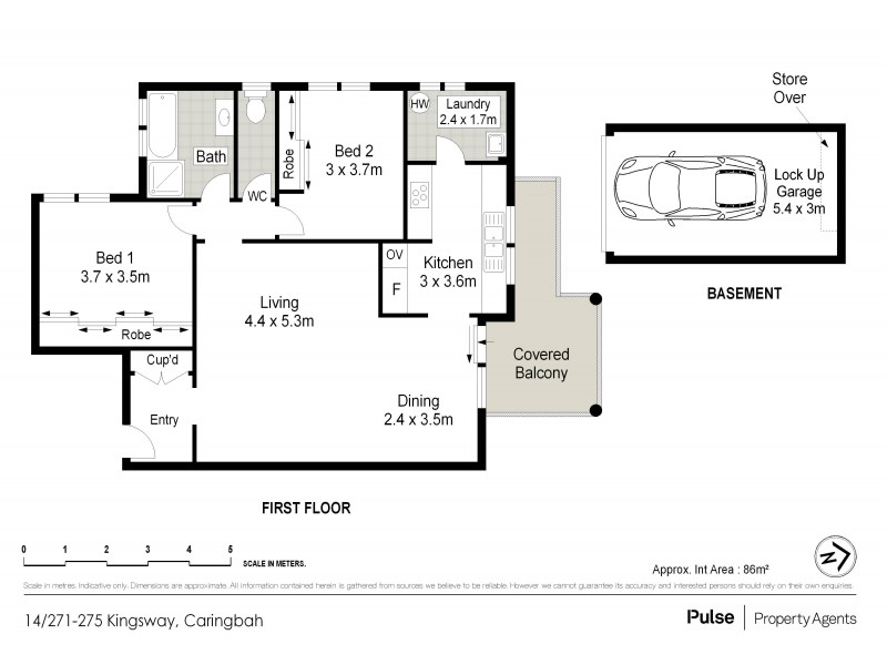 14/271-275 Kingsway, Caringbah NSW 2229 Floorplan