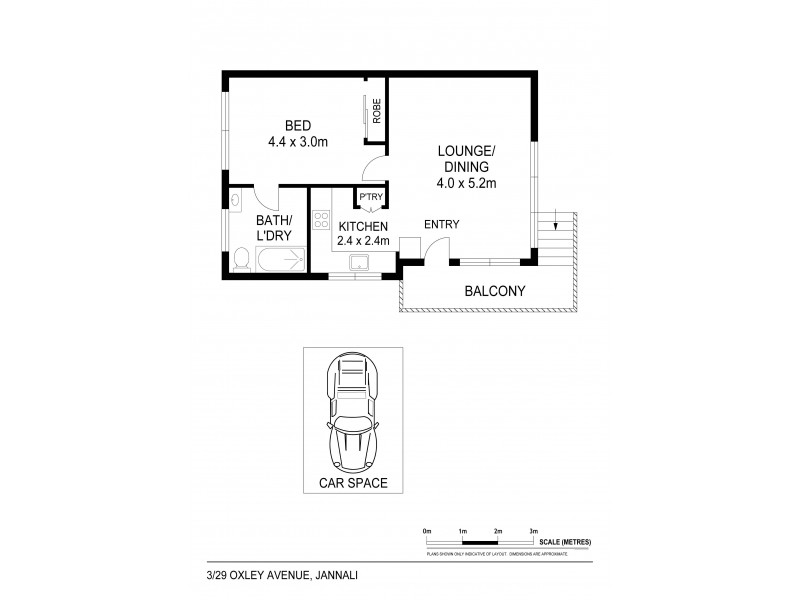 3/29 Oxley Avenue, Jannali NSW 2226 Floorplan