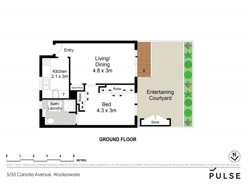 5/53 Caronia Avenue, Woolooware NSW 2230 Floorplan