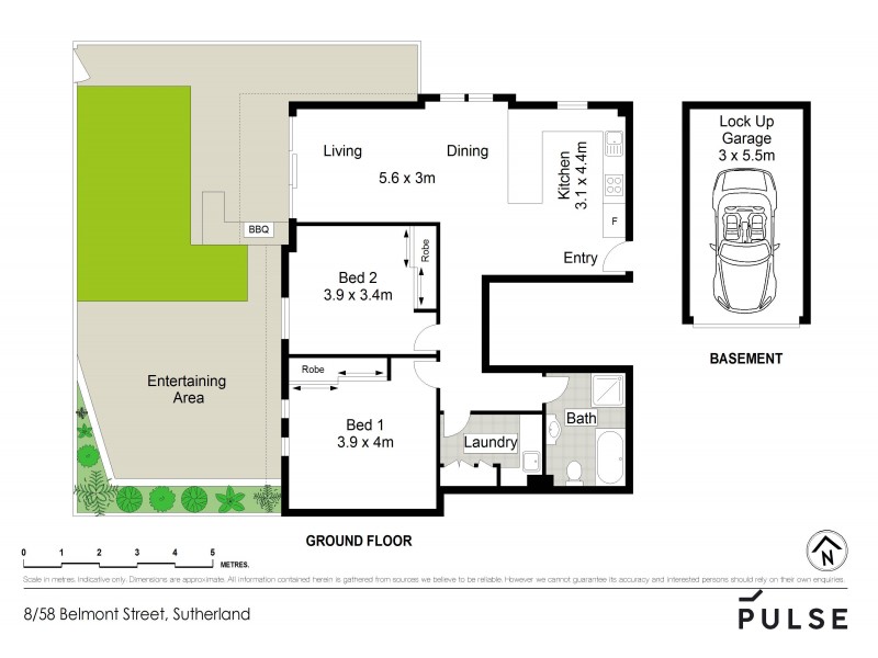 8/58 Belmont Street, Sutherland NSW 2232 Floorplan