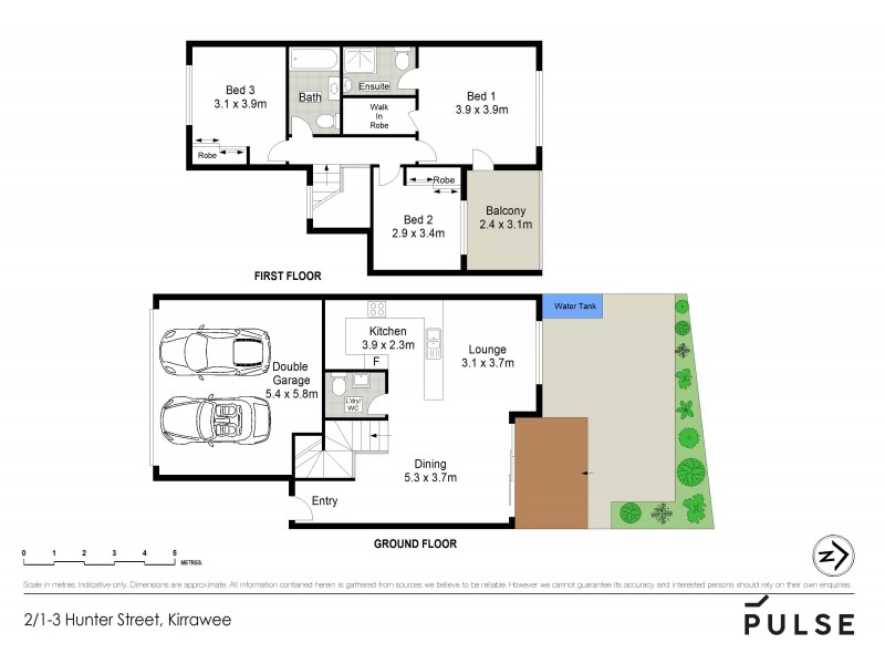 2/1-3 Hunter Street, Kirrawee NSW 2232 Floorplan