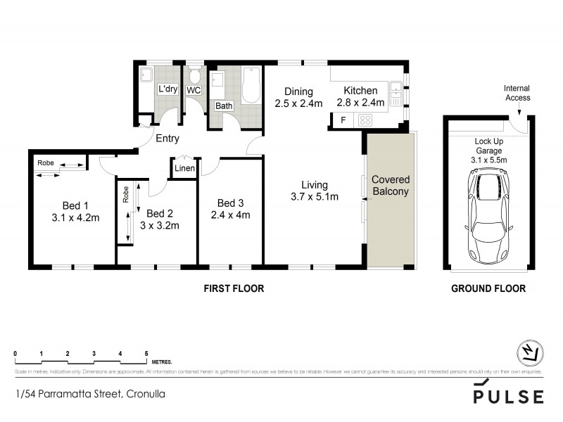 1/54-56 Parramatta Street, Cronulla NSW 2230 Floorplan