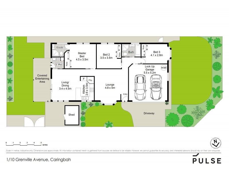 1/10 Grenville Avenue, Caringbah NSW 2229 Floorplan