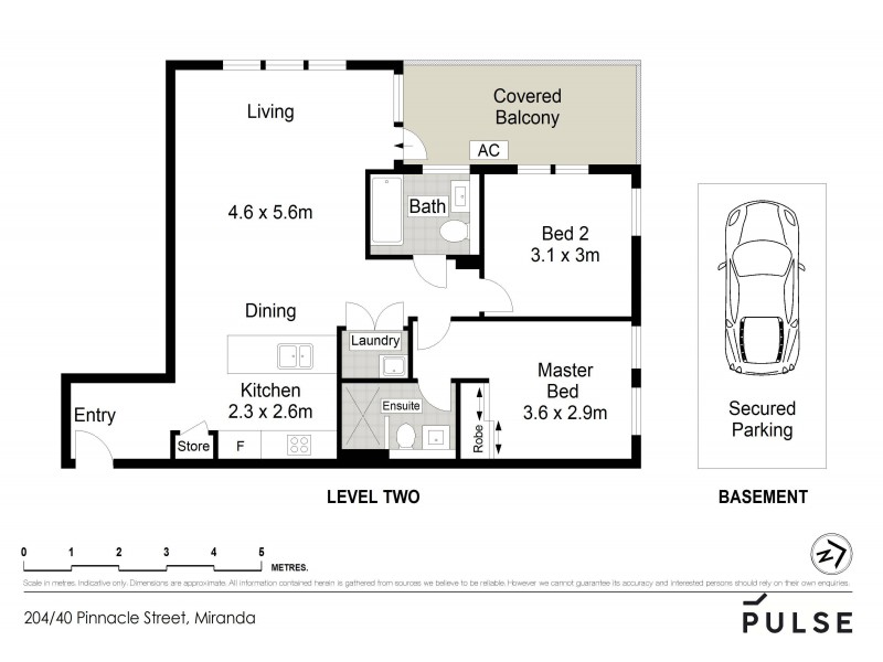 C204/40 Pinnacle Street, Miranda NSW 2228 Floorplan
