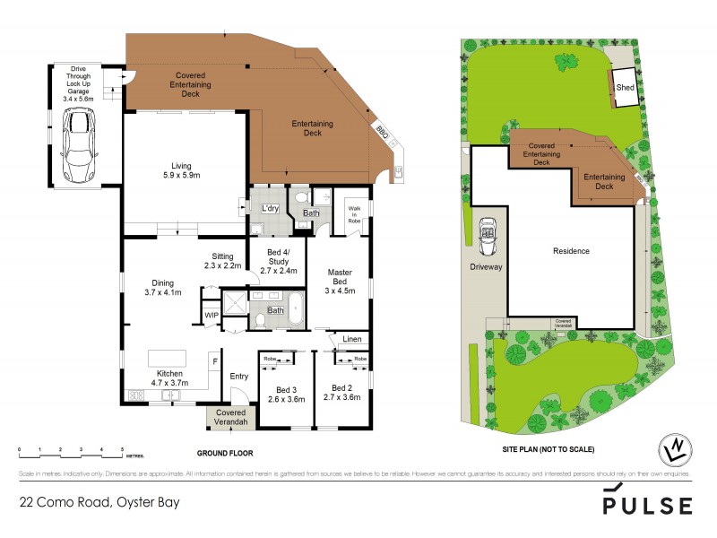 22 Como Road, Oyster Bay NSW 2225 Floorplan