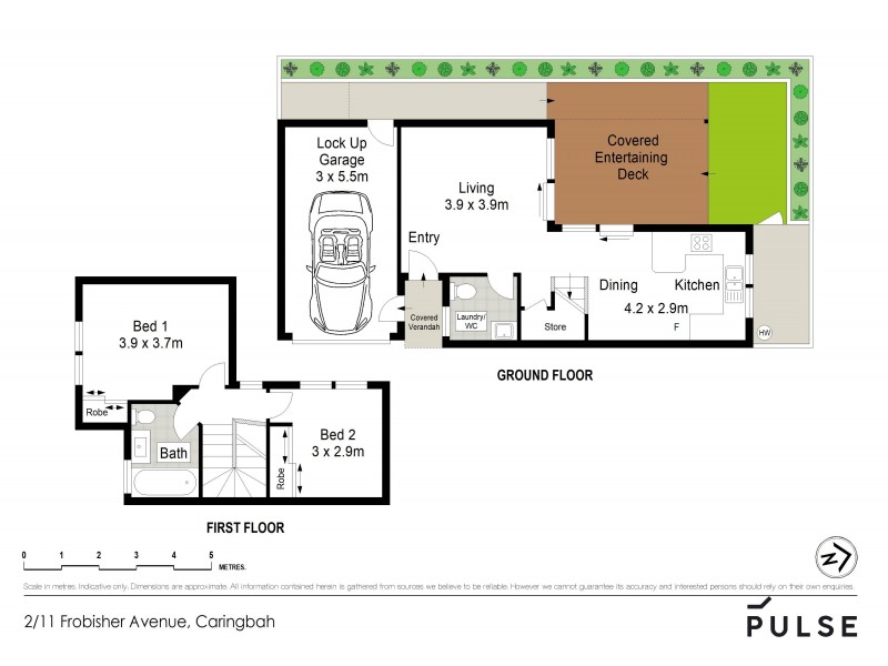 2/11 Frobisher Avenue, Caringbah NSW 2229 Floorplan