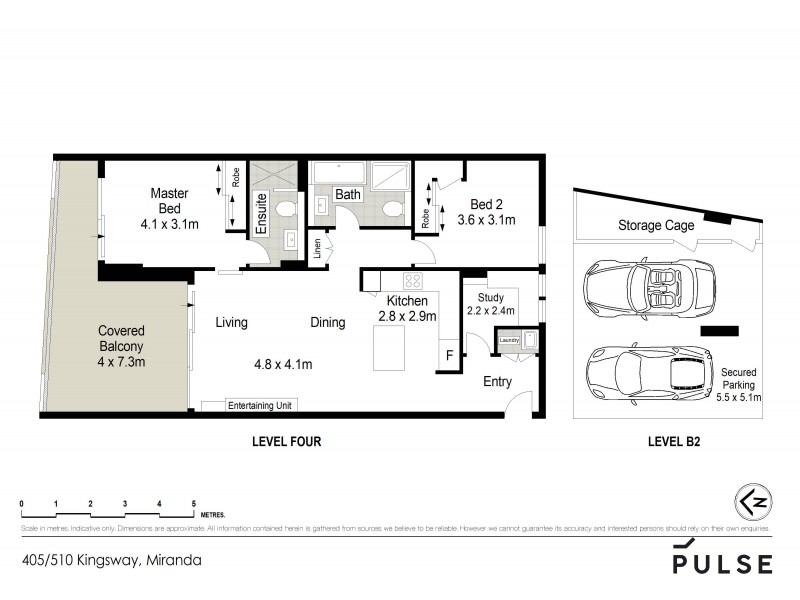 405/510 Kingsway, Miranda NSW 2228 Floorplan