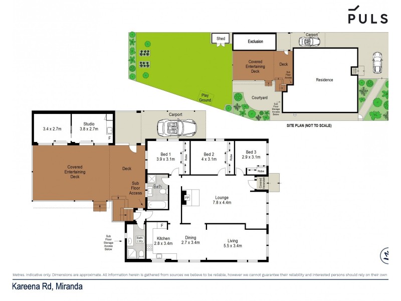 132 Kareena Road, Miranda NSW 2228 Floorplan
