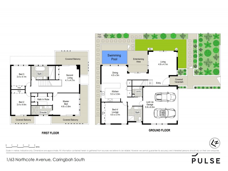 1/63 Northcote Avenue, Caringbah South NSW 2229 Floorplan