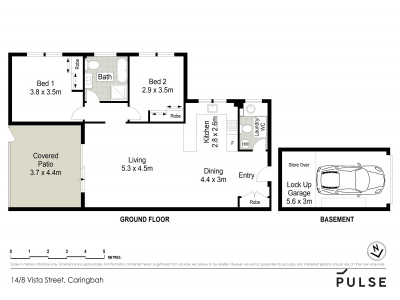 14/8-10 Vista Street, Caringbah NSW 2229 Floorplan