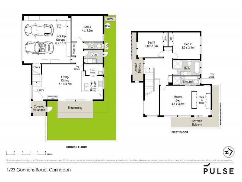 1/23 Gannons Road, Caringbah NSW 2229 Floorplan